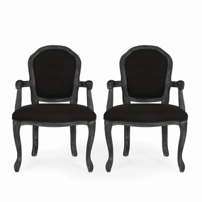 Traditional Upholstered Dining Chairs, Set of 2 - NH985413 dining table set, 6-piece dining set