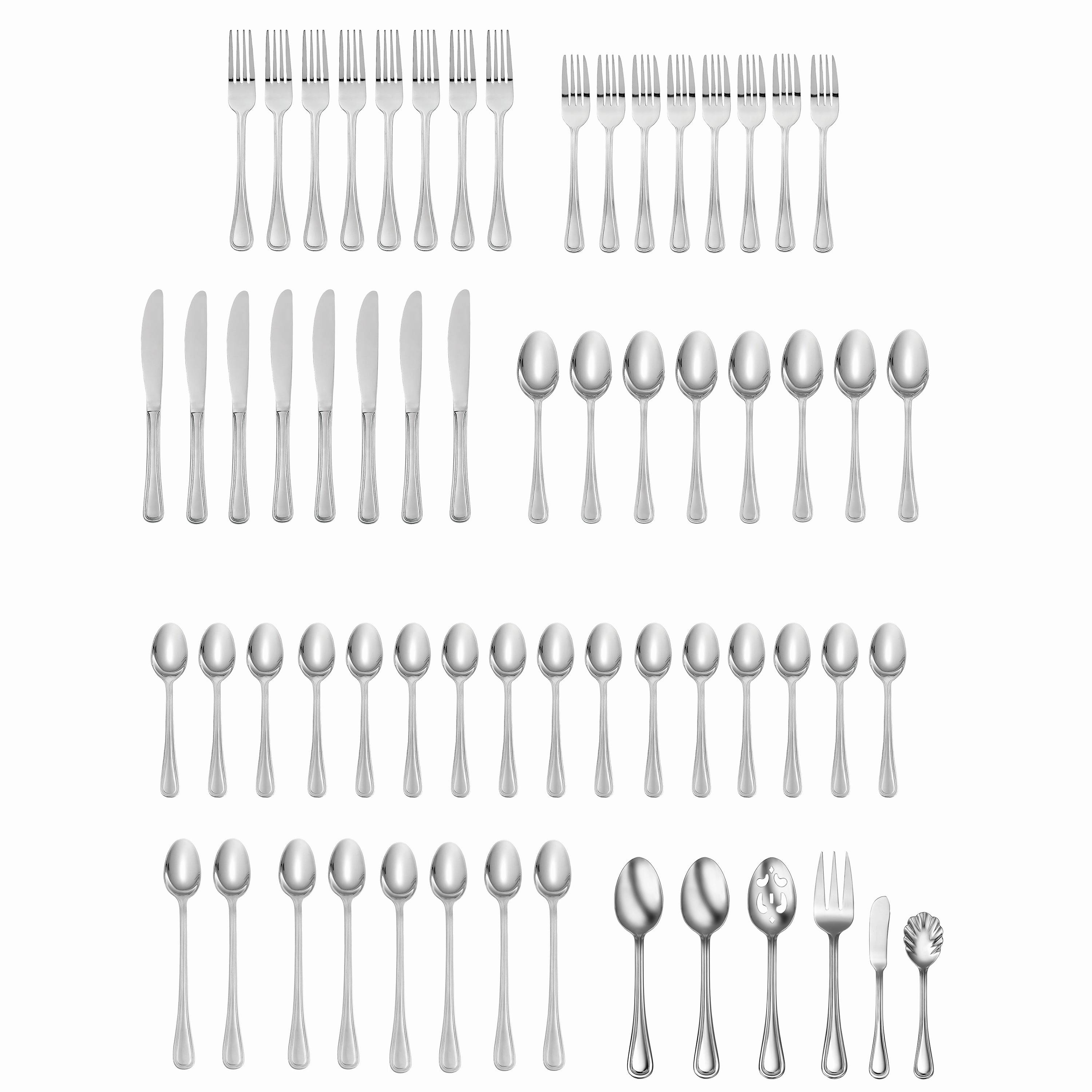 Tress 62 Piece Flatware Set