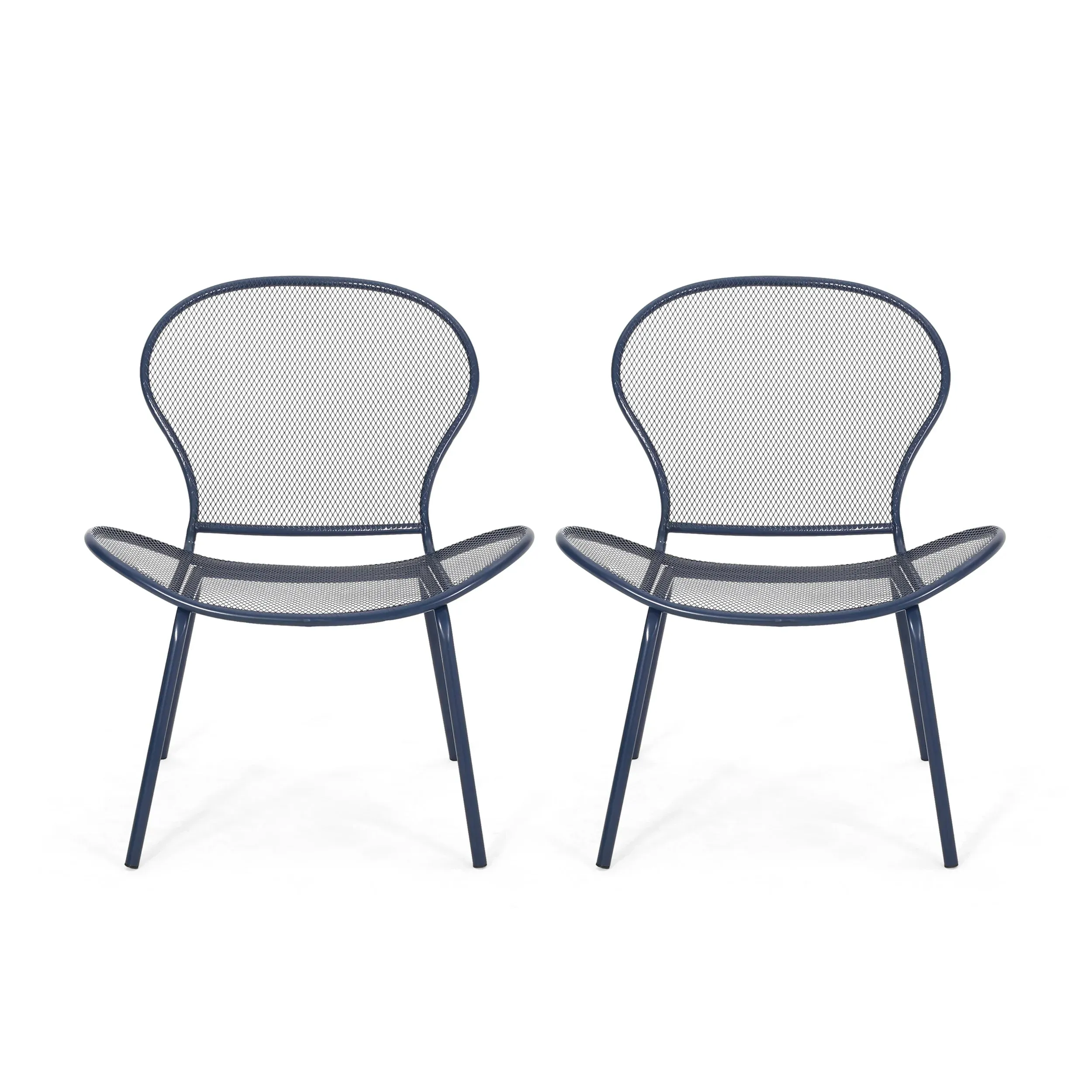 Tristian Modern Outdoor Iron Club Chair (Set of 2) chandelier, pendant light