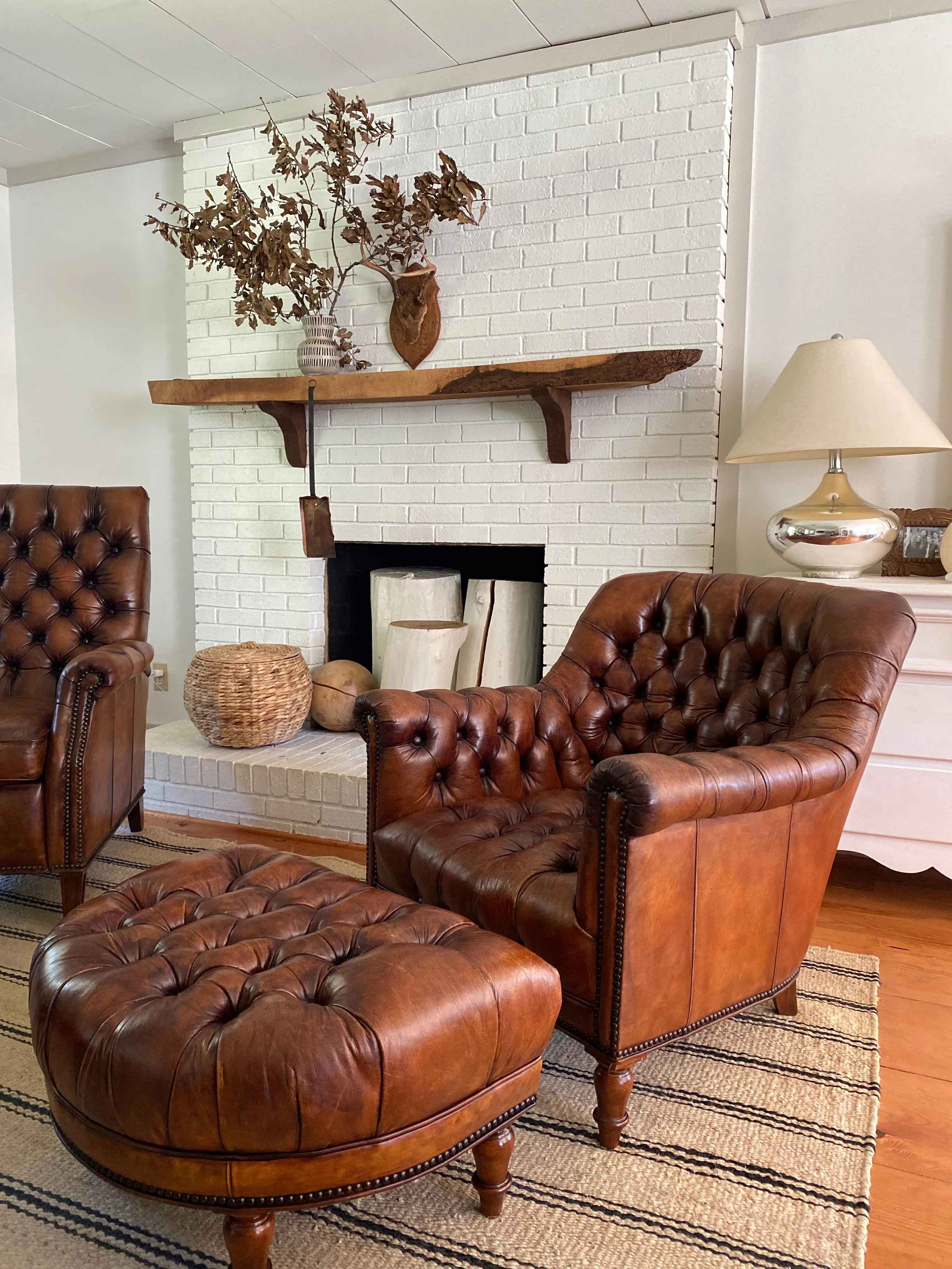 Tufted Leather Lounge Chair gaming chair, computer chair
