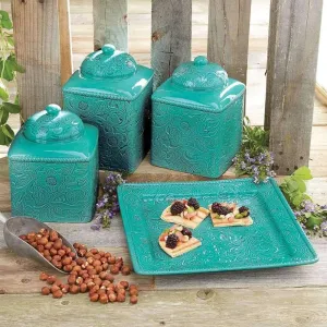 Turquoise Western Kitchen Accessories kitchen utensils, spatula set