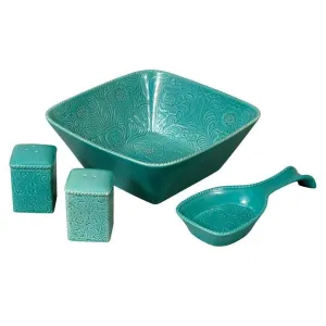 Turquoise Western Kitchen Items kitchen utensils, spatula set