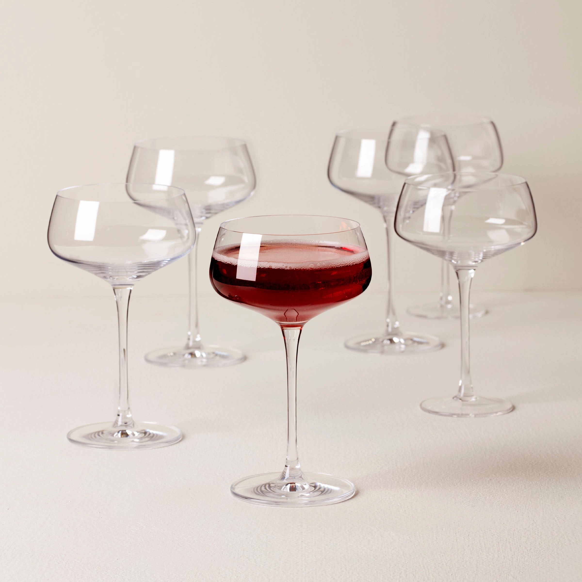 Tuscany Classics Angled Coupe Glasses - Set Of 6
