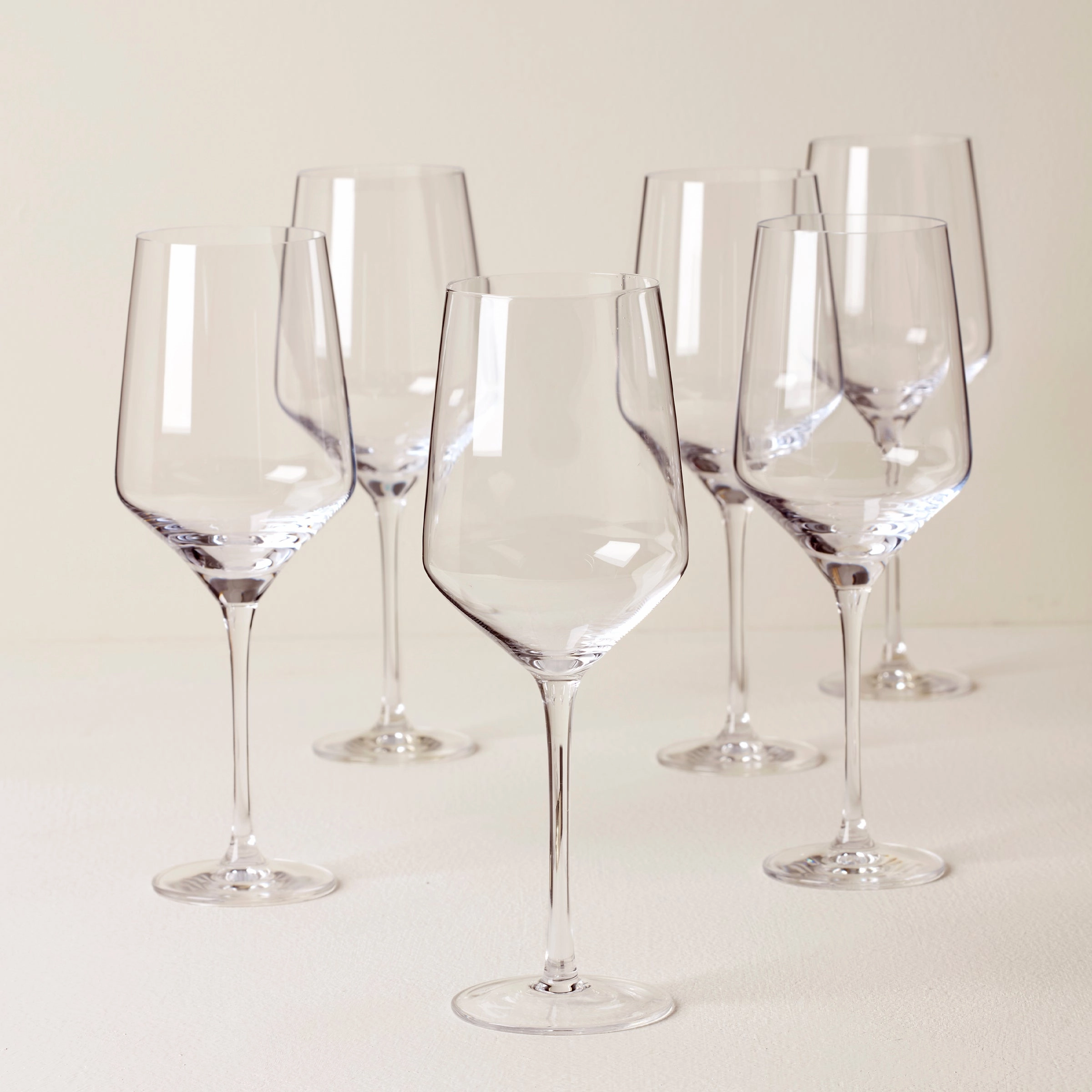 Tuscany Classics Angled Wine Glasses - Set Of 6