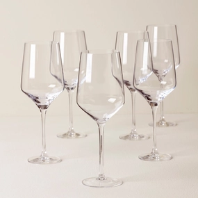 Tuscany Classics Angled Wine Glasses - Set Of 6