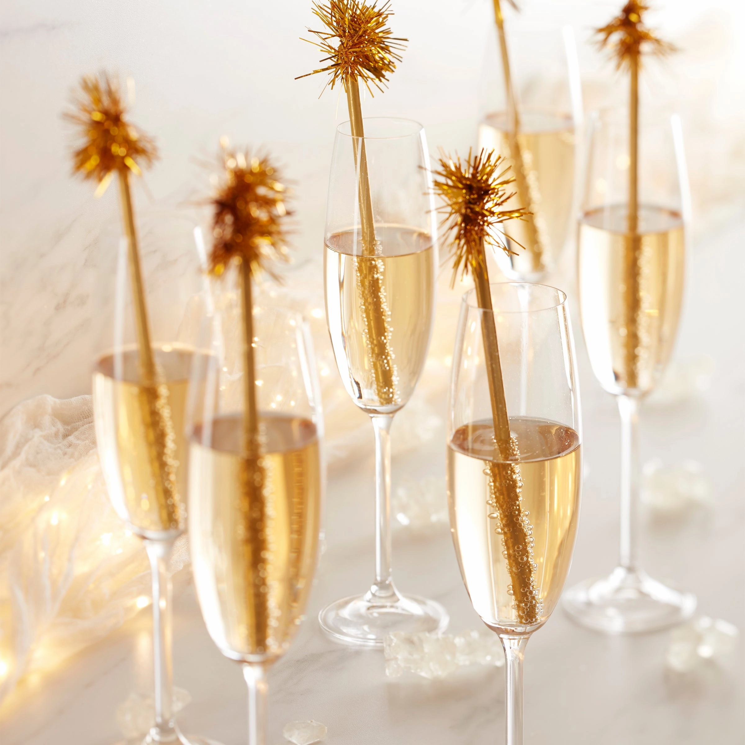 Tuscany Classics Champagne Flute Glasses - Set Of 6