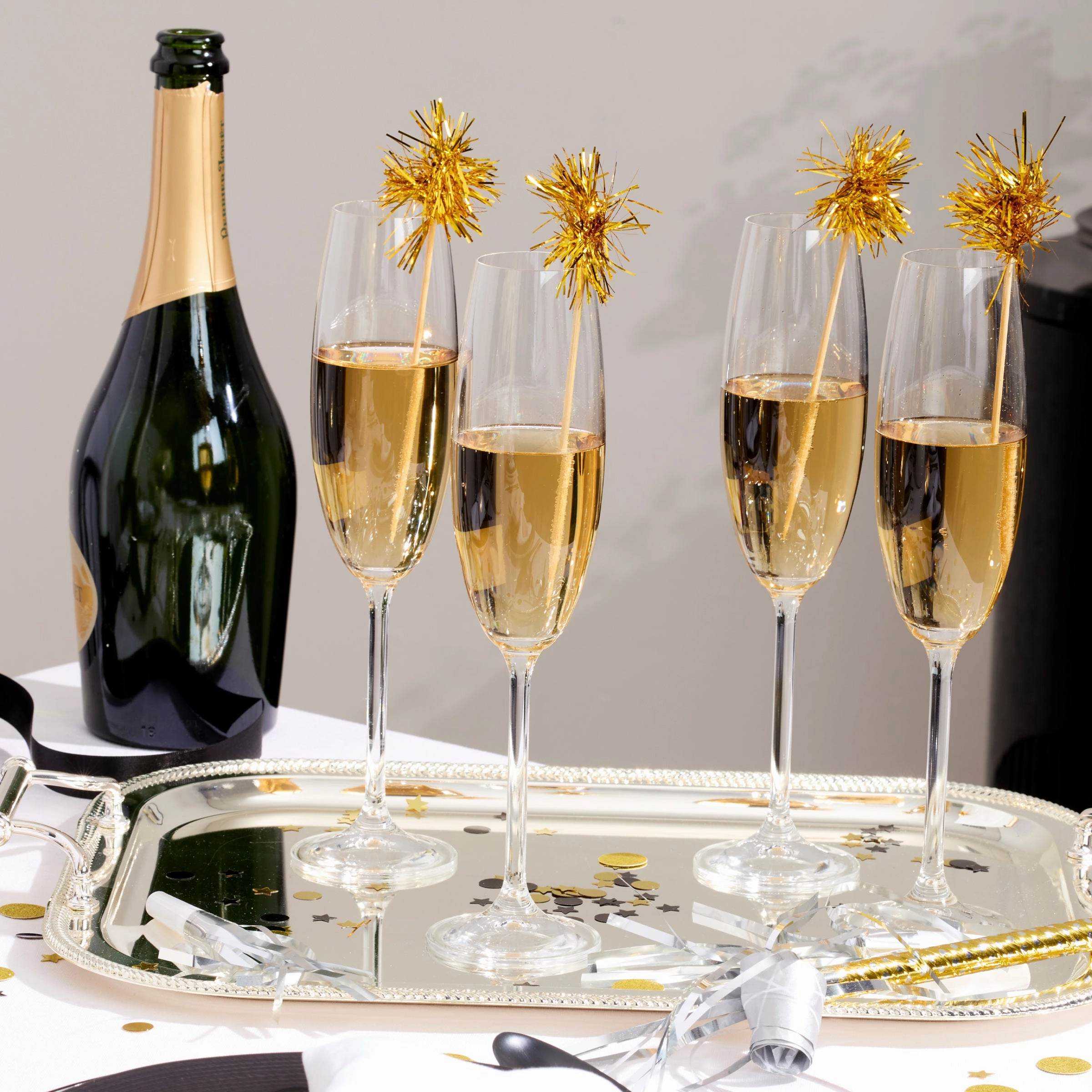 Tuscany Classics Champagne Flute Glasses - Set Of 6