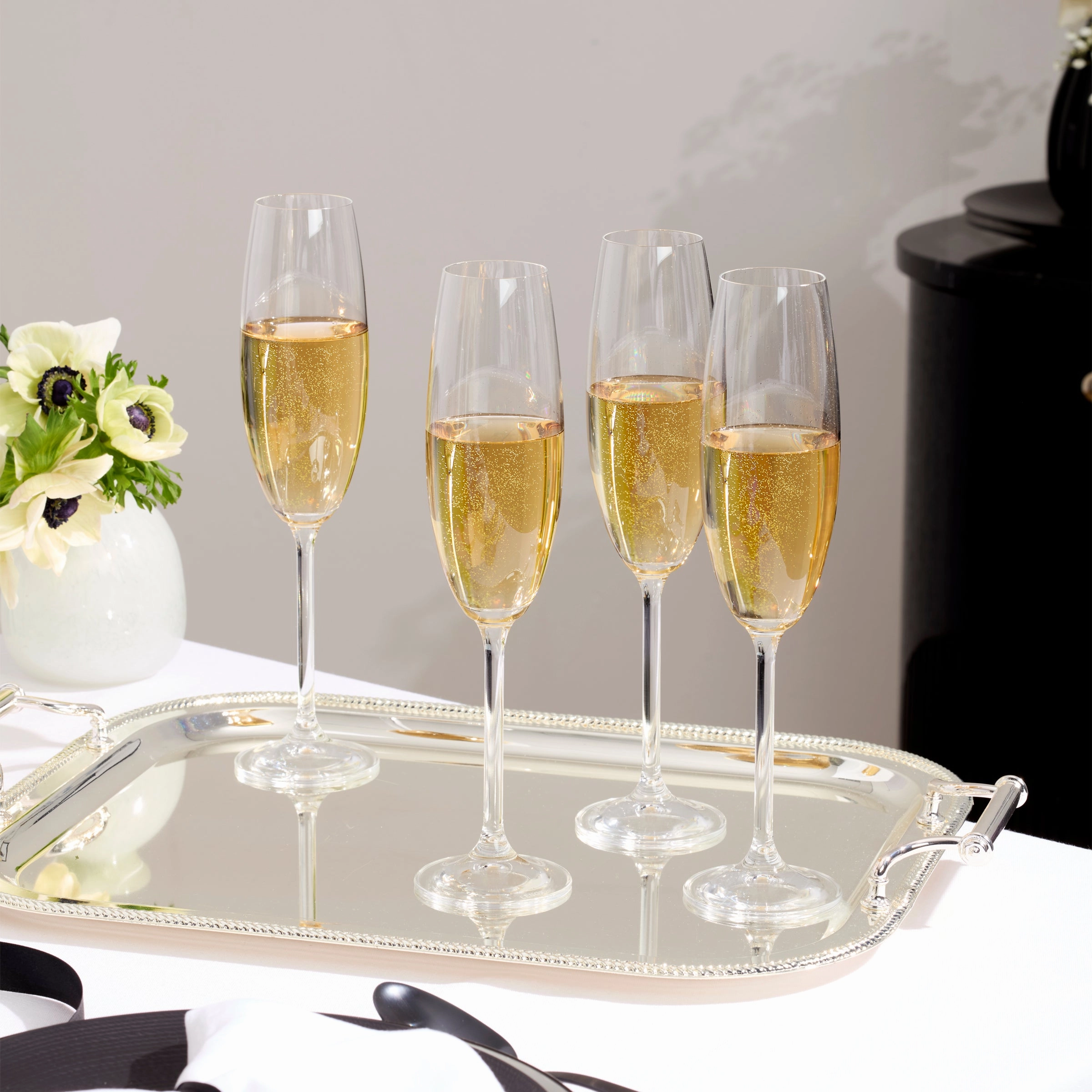 Tuscany Classics Champagne Flute Glasses - Set Of 6