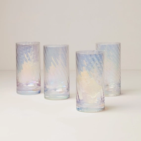 Tuscany Classics Iridescent Highball Glasses - Set Of 4