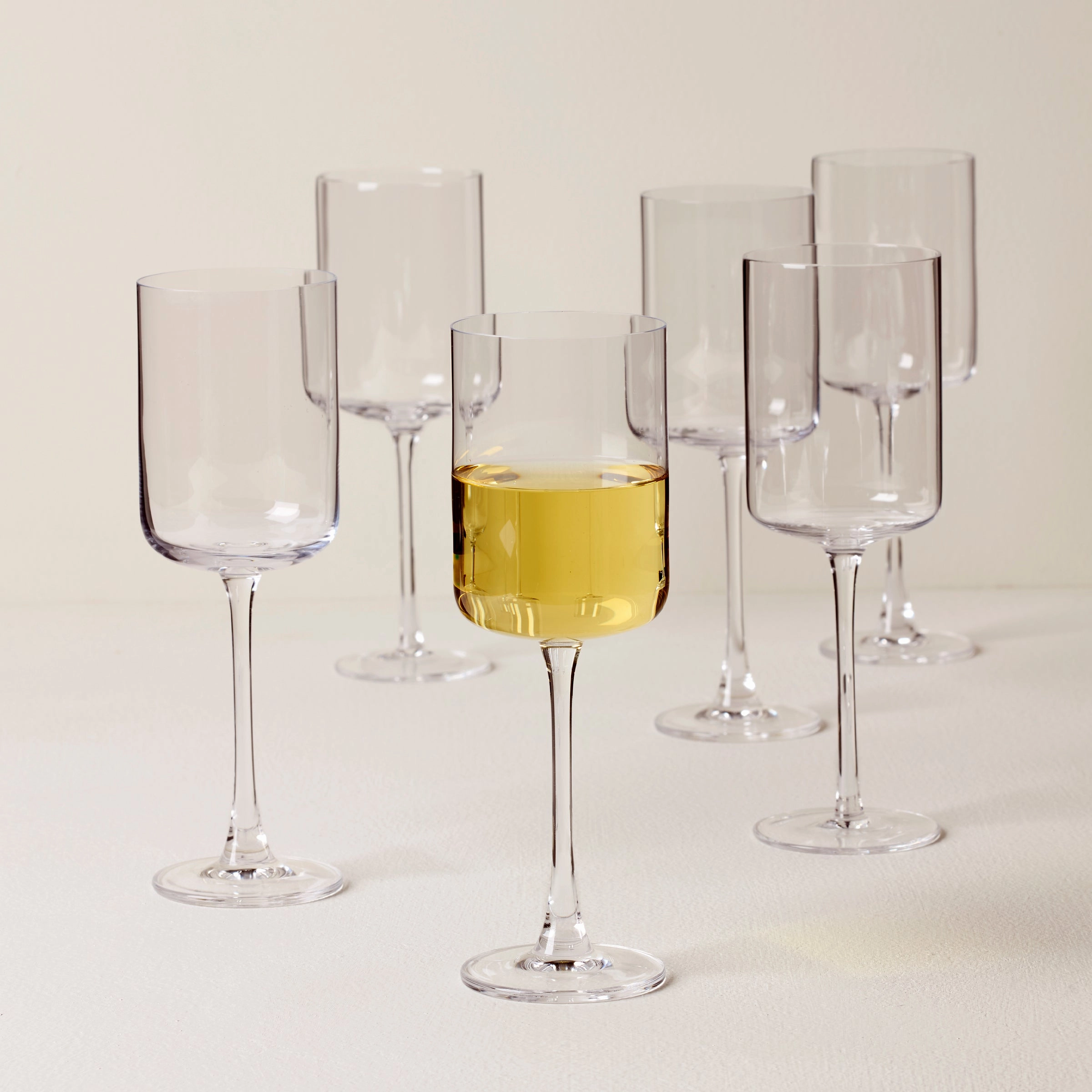 Tuscany Classics Straight White Wine Glasses - Set Of 6