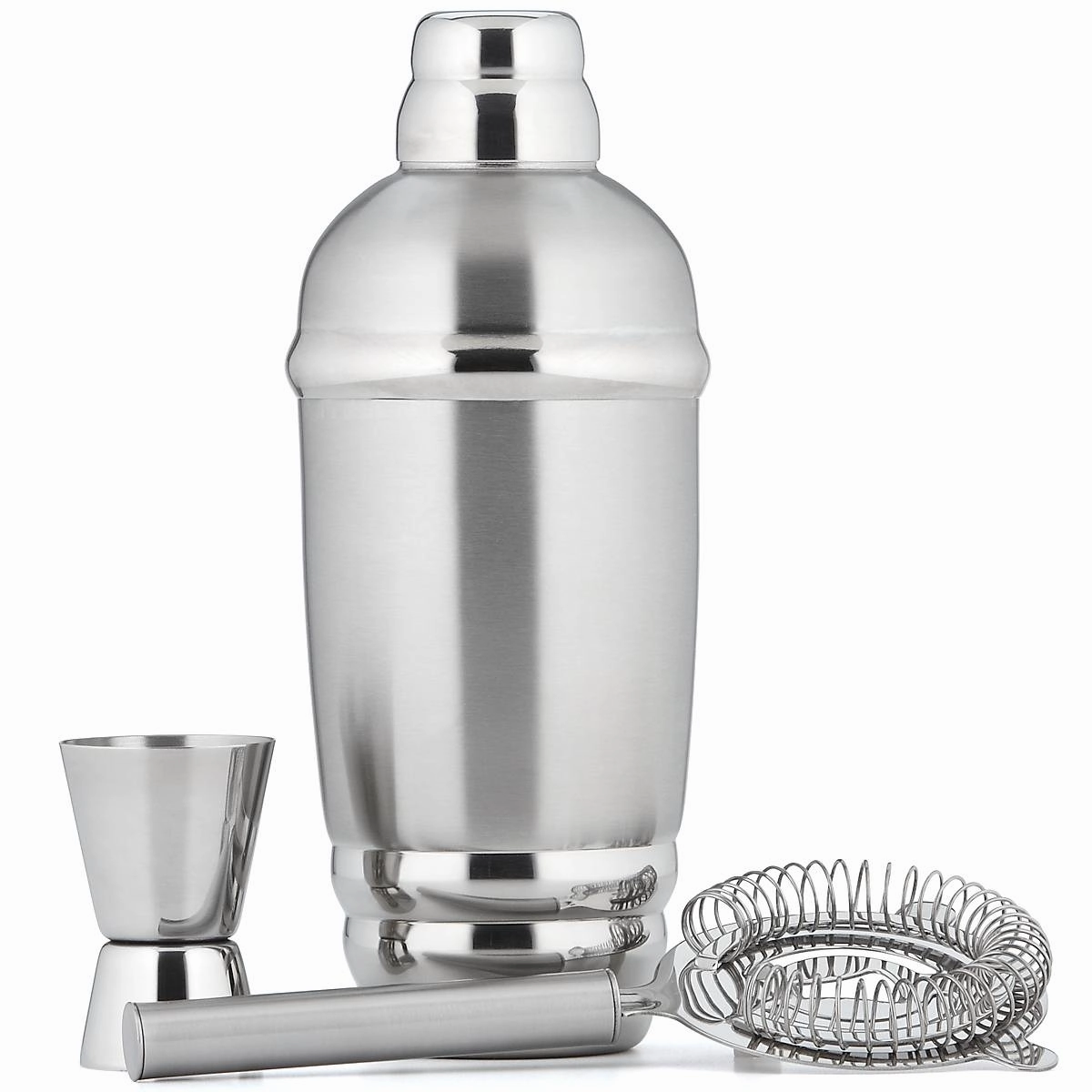 Tuscany Metal Shaker & Strainer Set