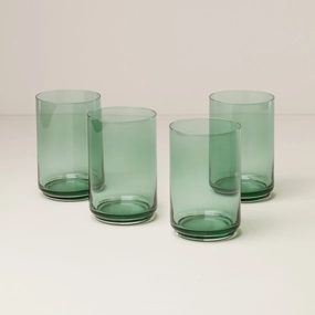 Tuscany Stackable Green Coolers - Set Of 4