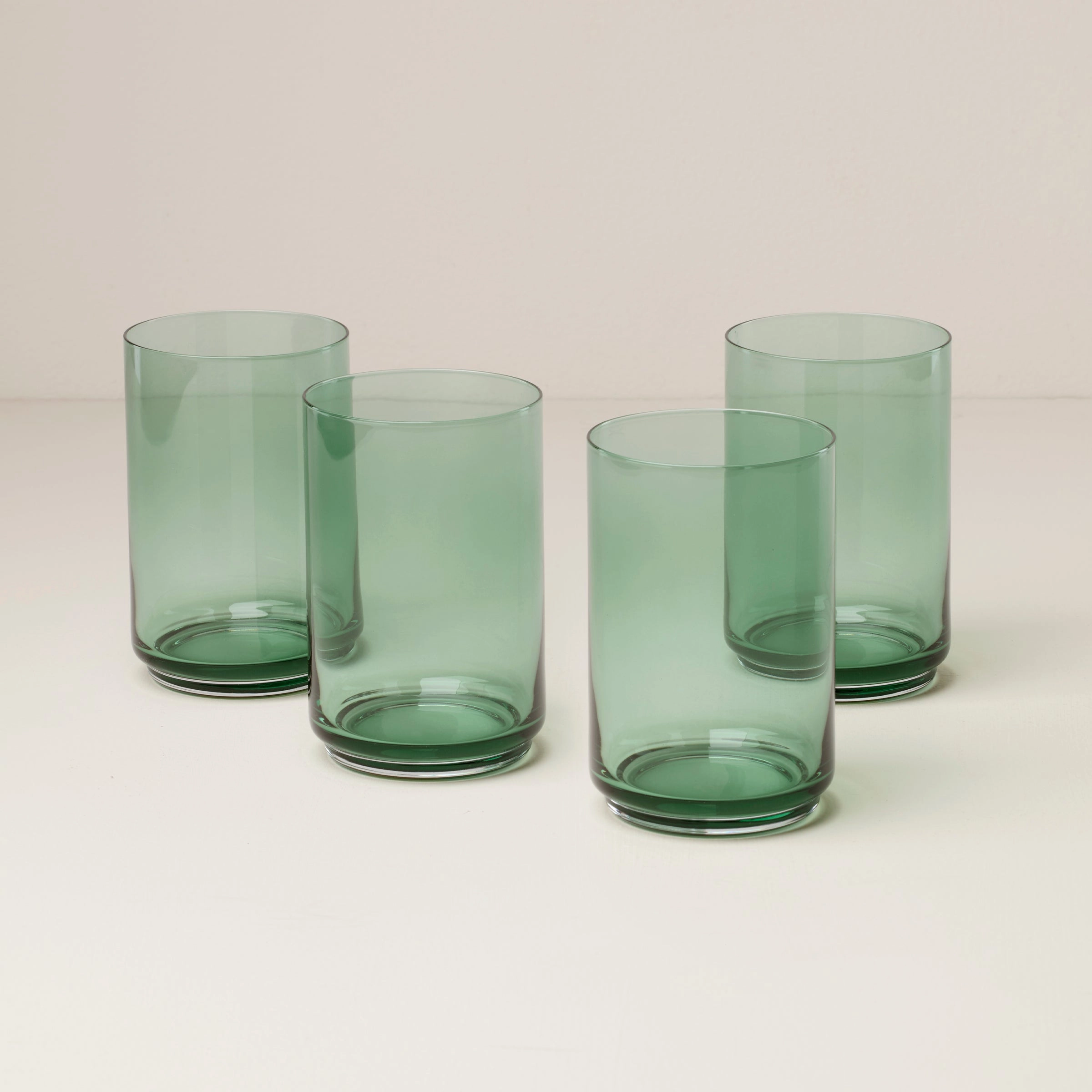 Tuscany Stackable Green Coolers - Set Of 4
