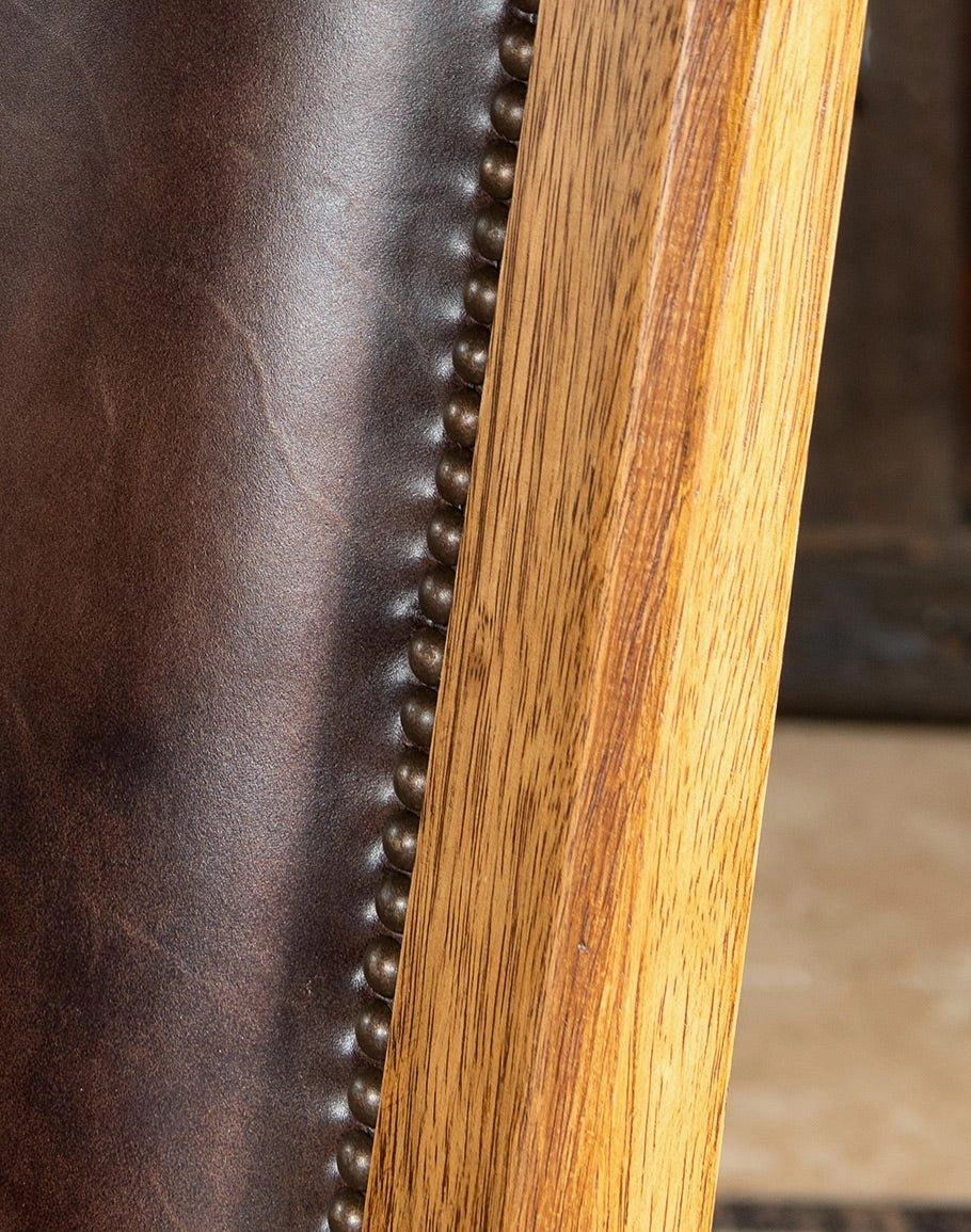 Twisted Leg Mahogany Dining Chair