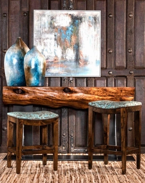 Ultimate Western Saddle Stool - Bar & Counter Height glassware set, wine glass