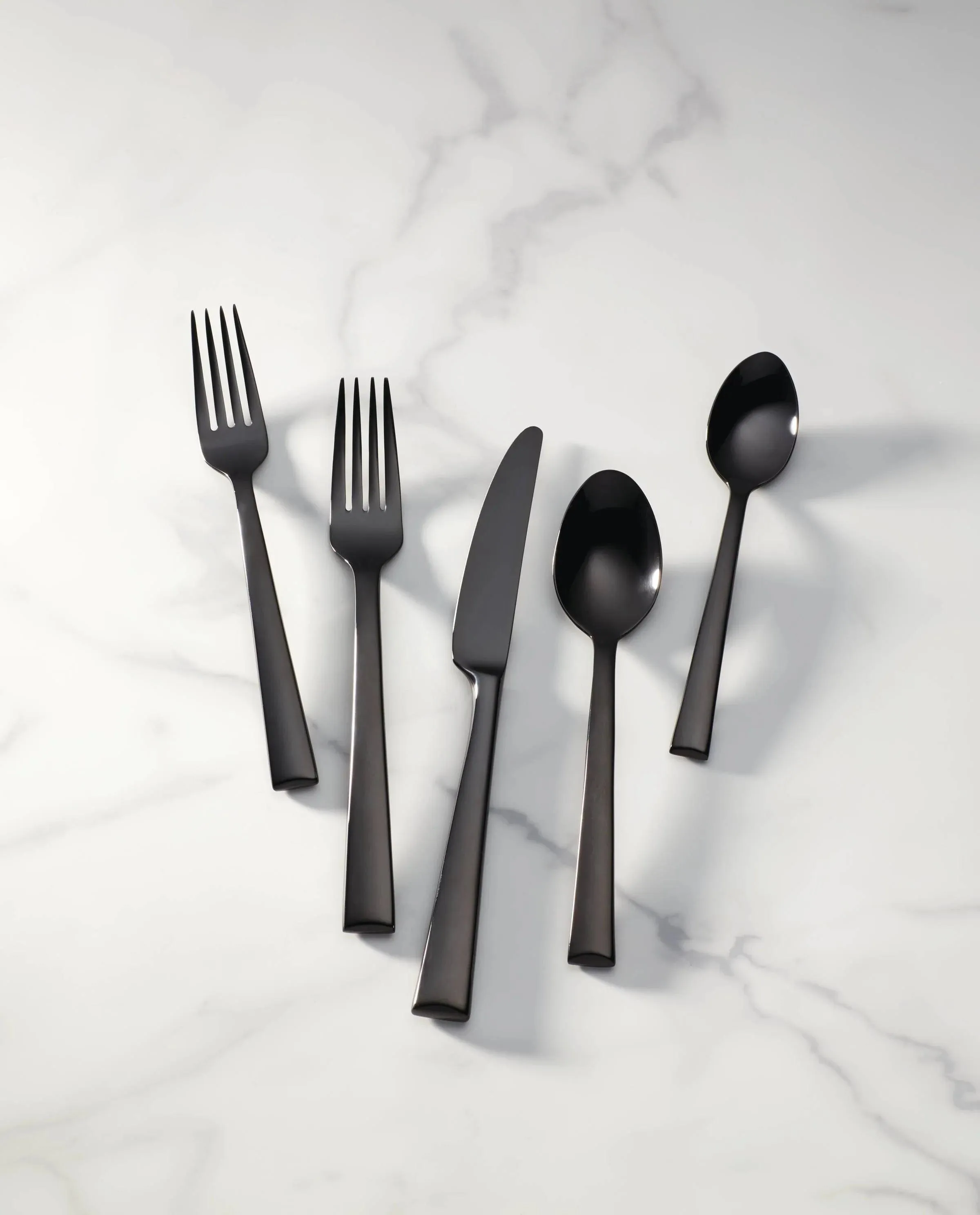 Urban Goth Black Flatware