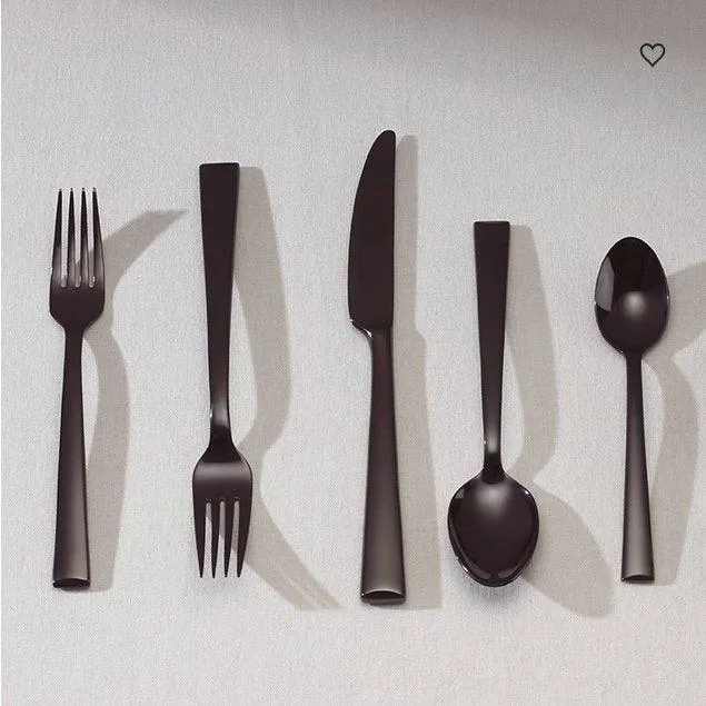 Urban Goth Black Flatware