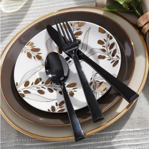 Urban Goth Black Flatware toilet seat cover, slow close seat