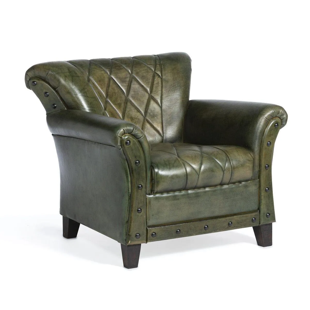 Urban Living Buffalo Leather Arm Chair