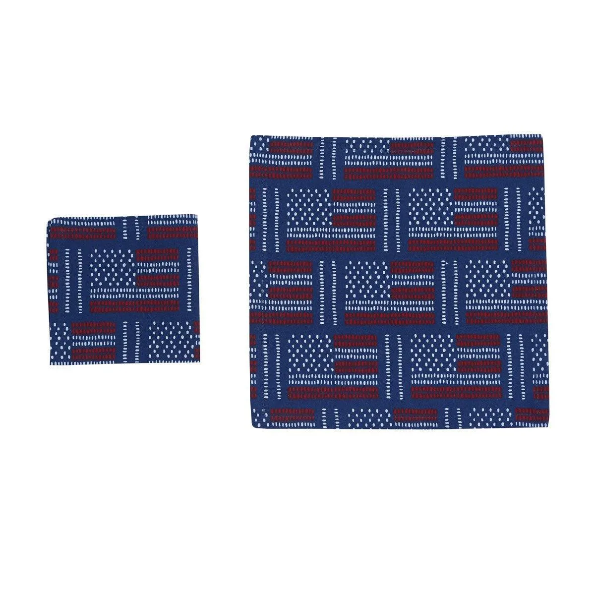 USA Flags Cocktail Napkin Set