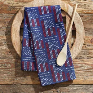 USA Flags Dishtowels blender, kitchen appliance