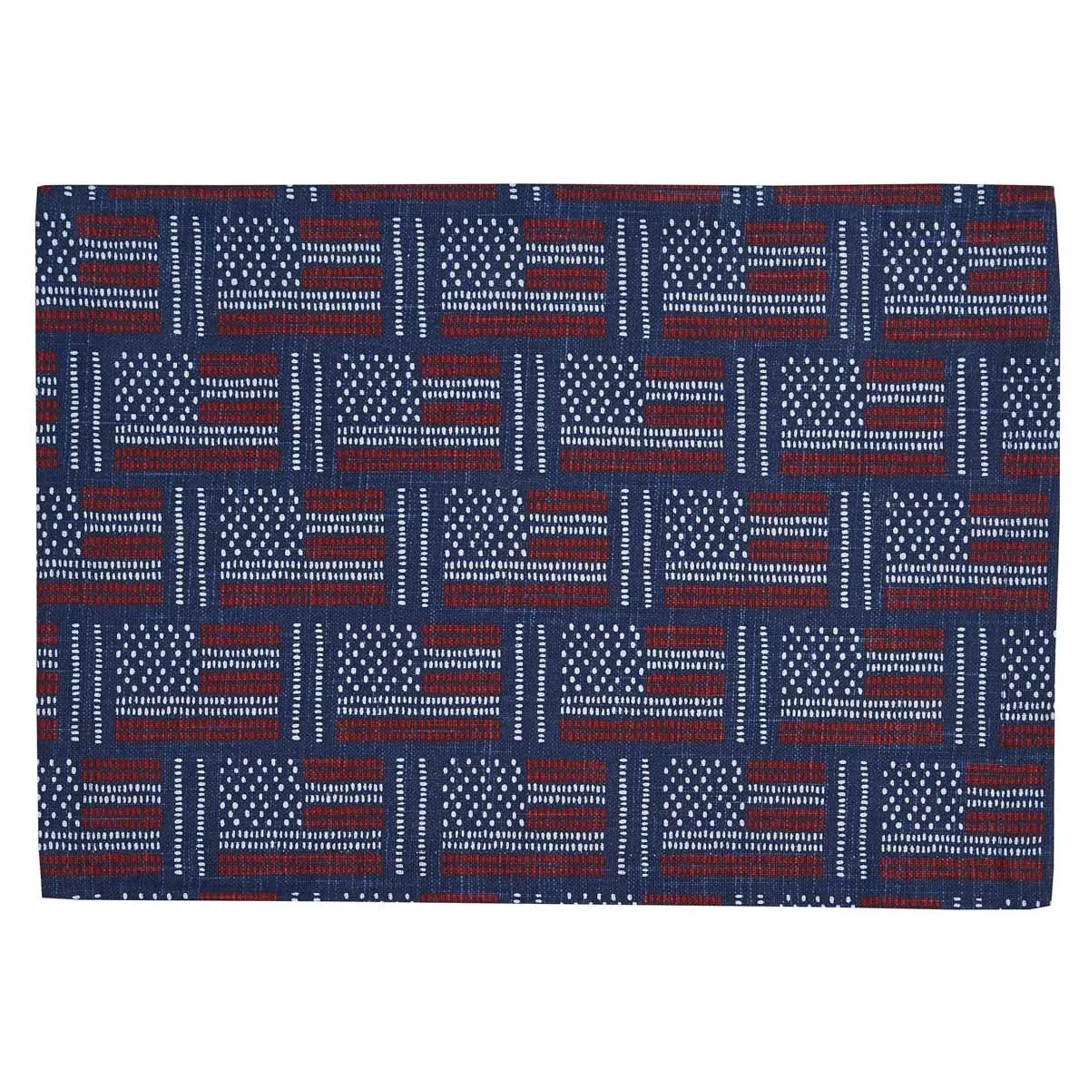 USA Flags Placemat Set