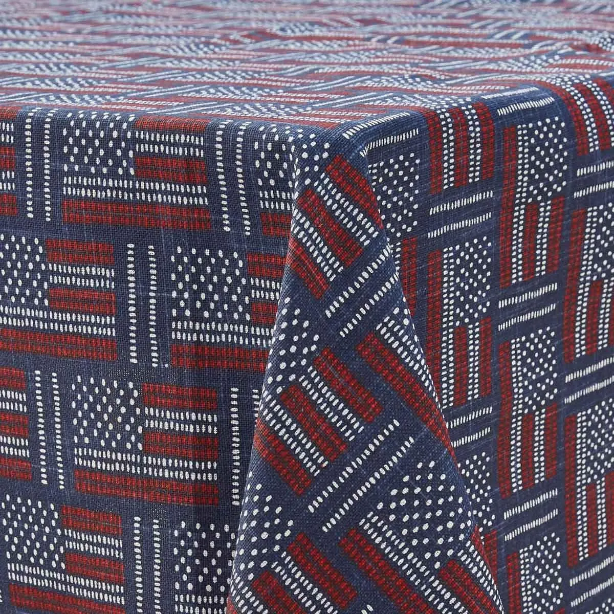 USA Flags Tablecloth