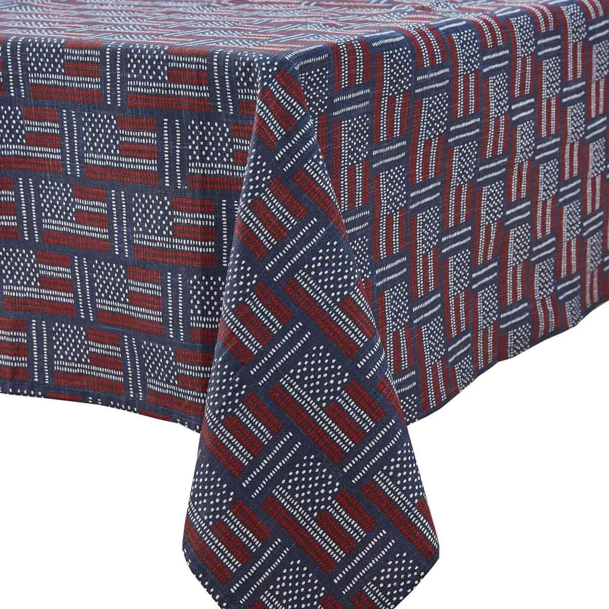 USA Flags Tablecloth blender, kitchen appliance