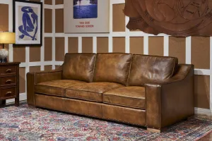 Vagabond Leather Couch vanity mirror, wall mirror