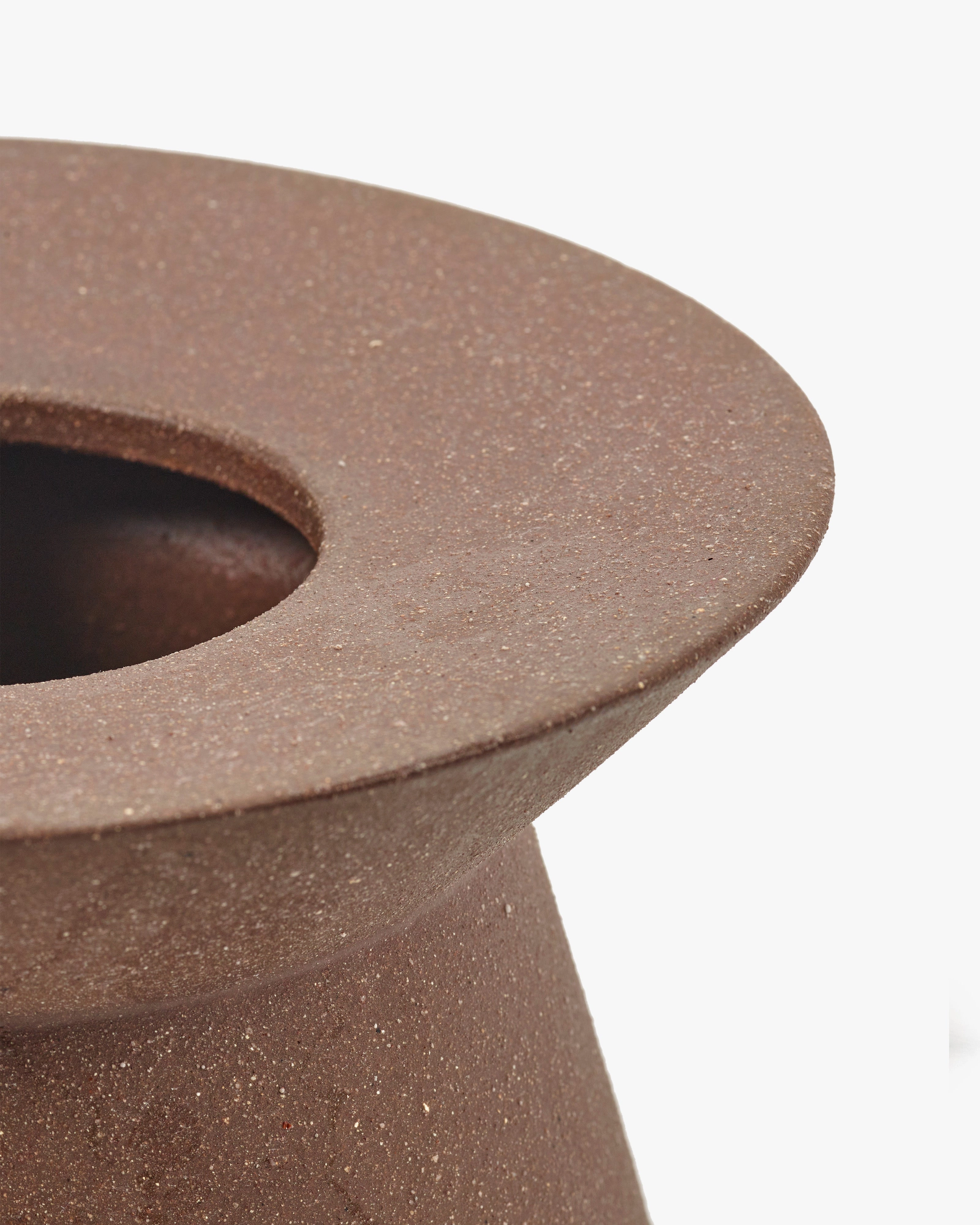 Vase 01 L red brown Marie-Ann