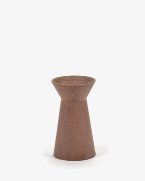 Vase 02 S red brown Marie-Ann