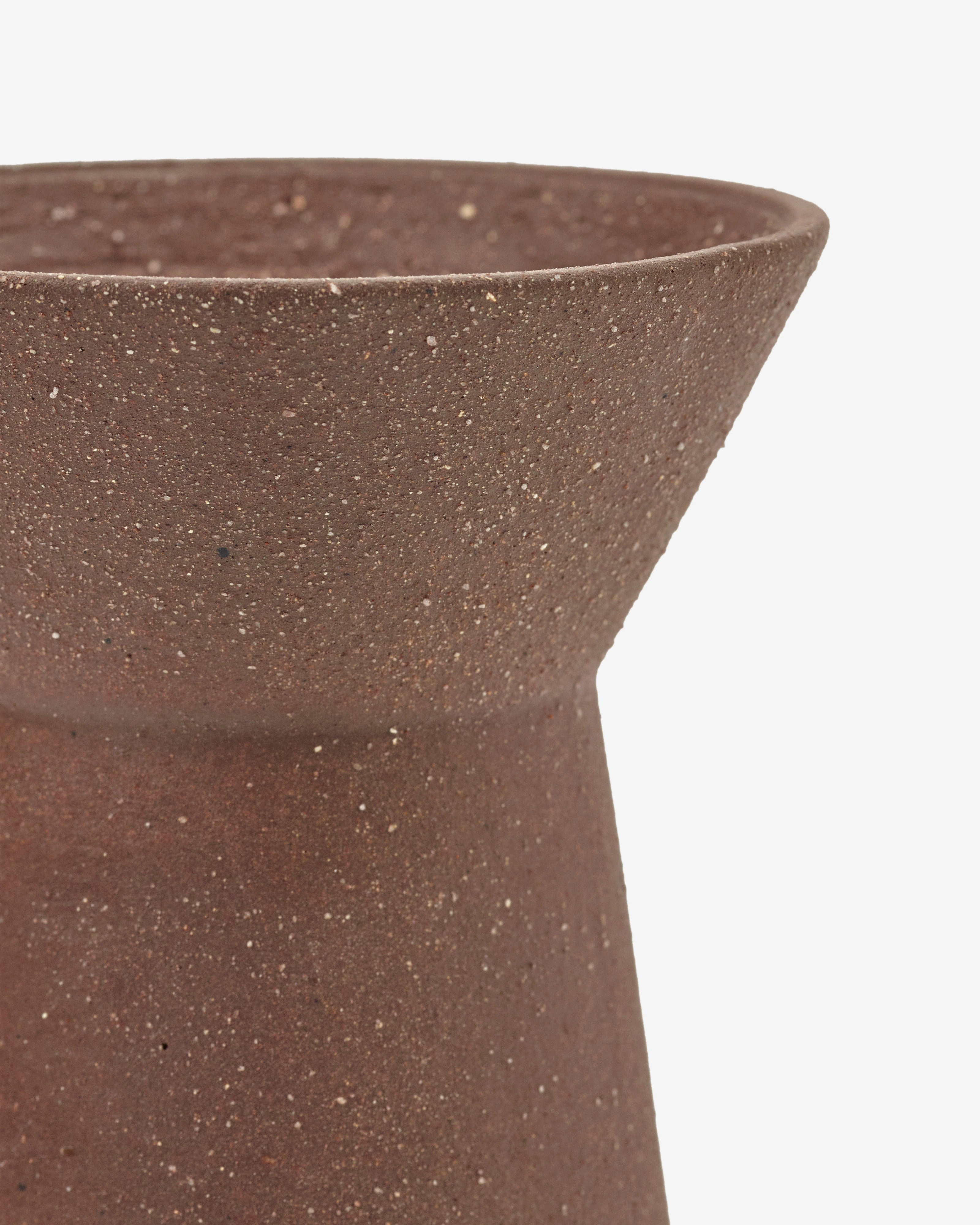 Vase 02 S red brown Marie-Ann