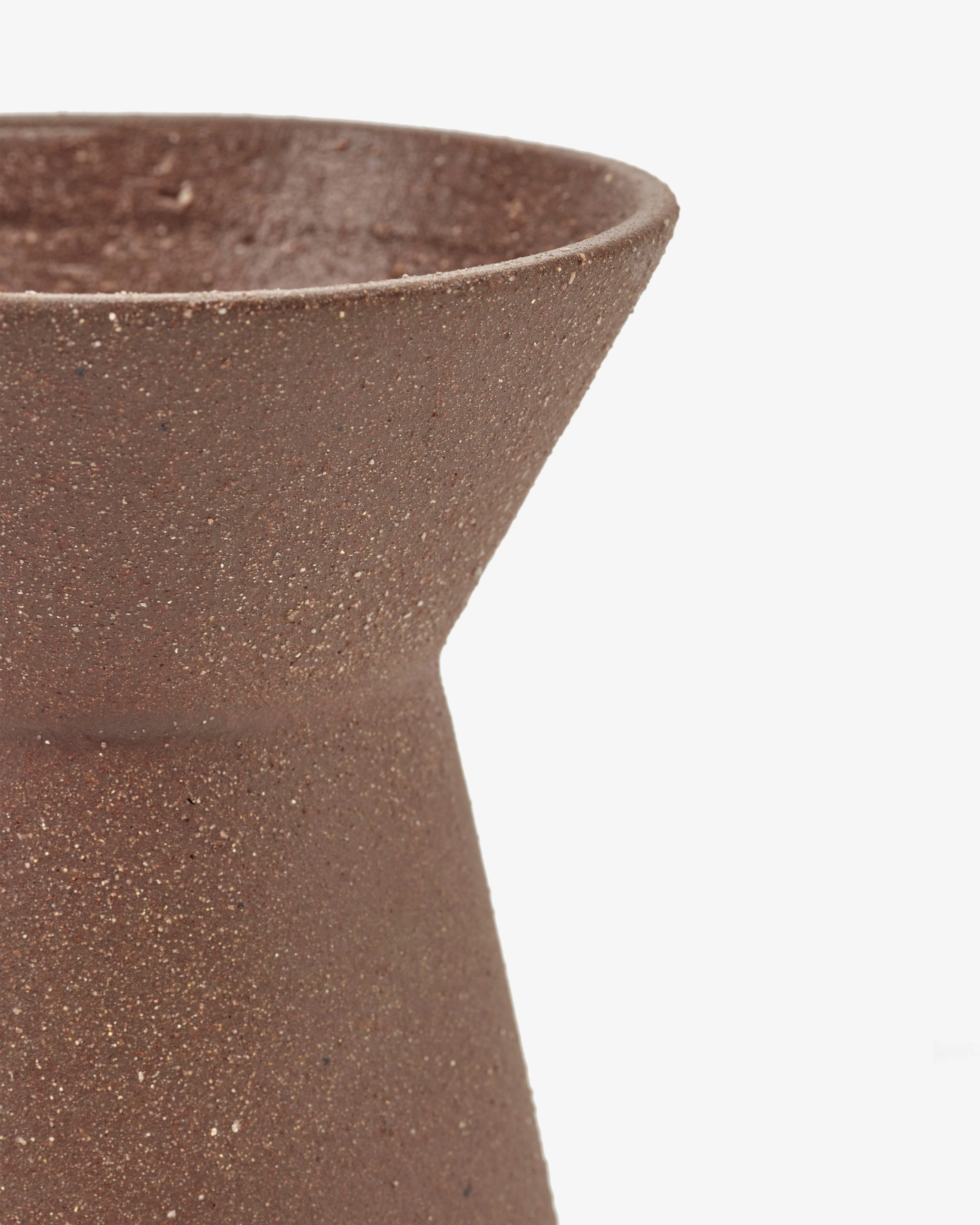 Vase 02 XS red brown Marie-Ann