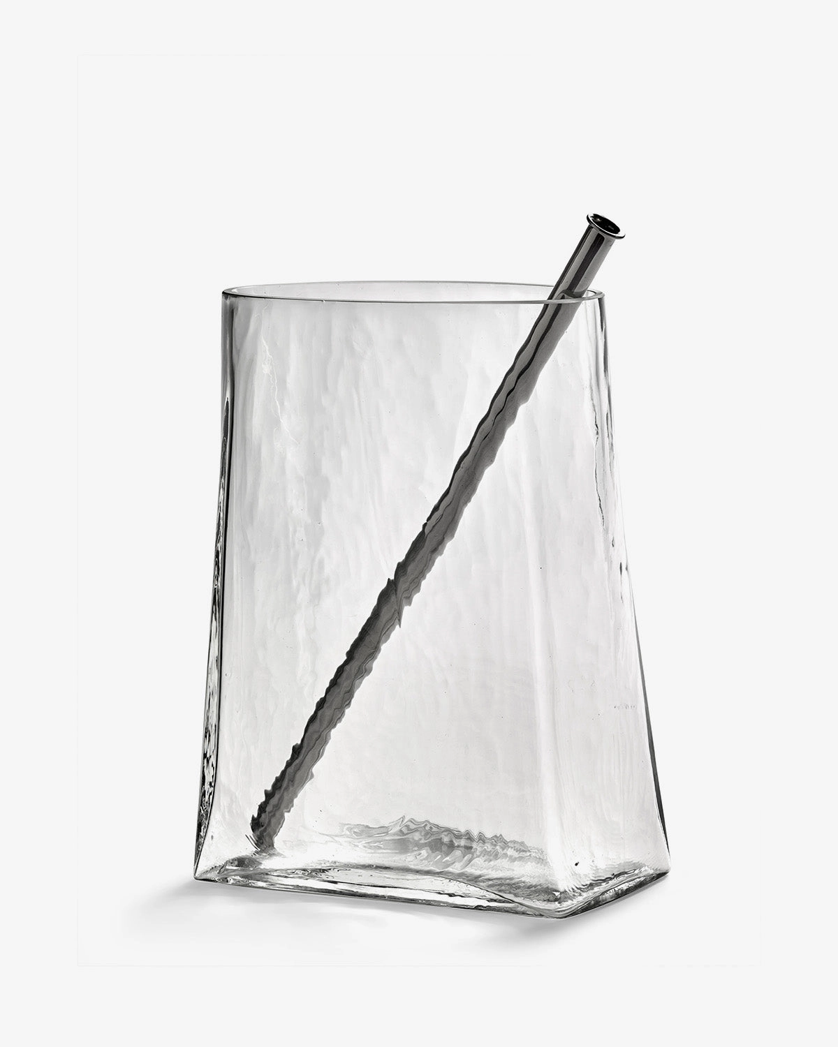 Vase with glass tube 03 transparent Josephine