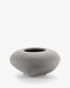 Vase with glass tube 06 concrete Josephine