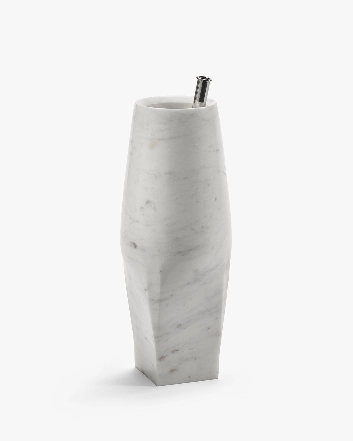 Vase with glass tube 08 S white Josephine