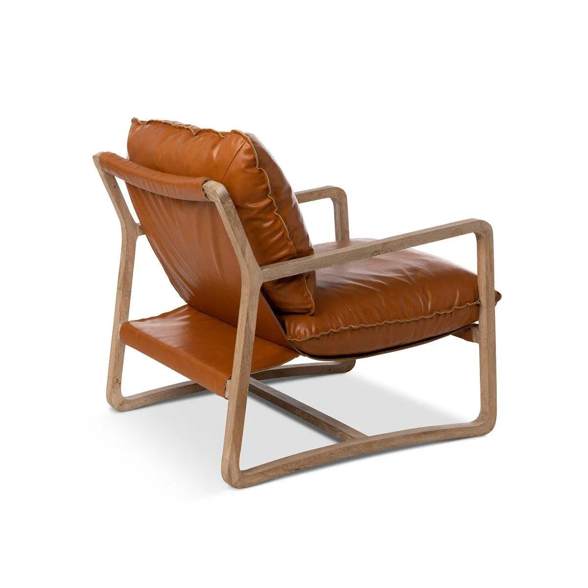 Vegan Leather Hampton Lounge Chair