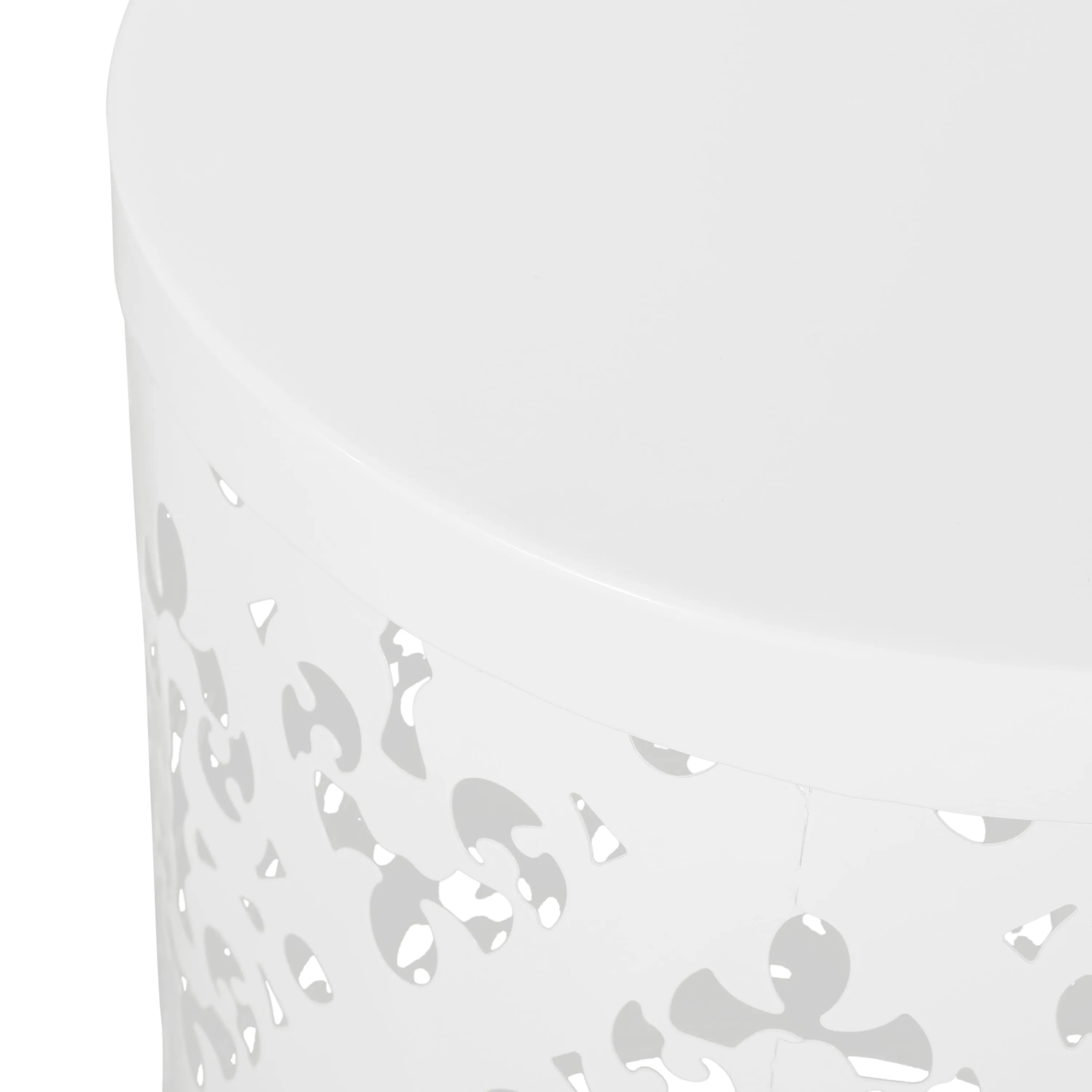 Verdugo Outdoor Metal Side Tables, Set of 2