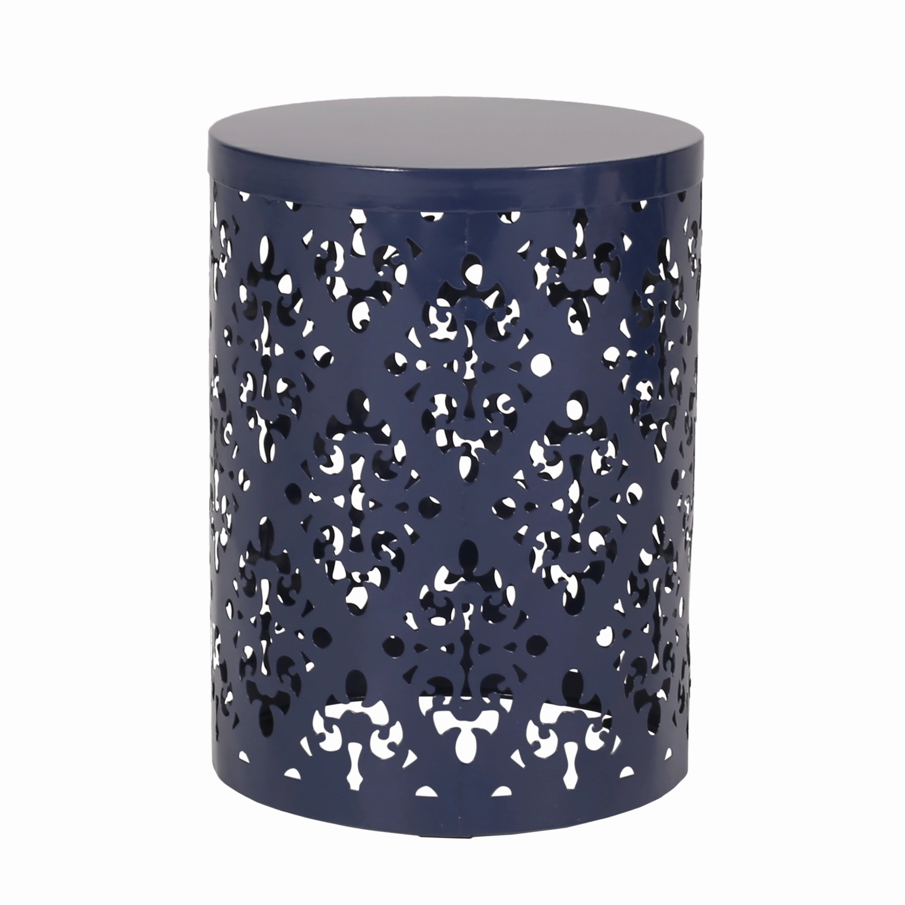 Verdugo Outdoor Metal Side Tables, Set of 2