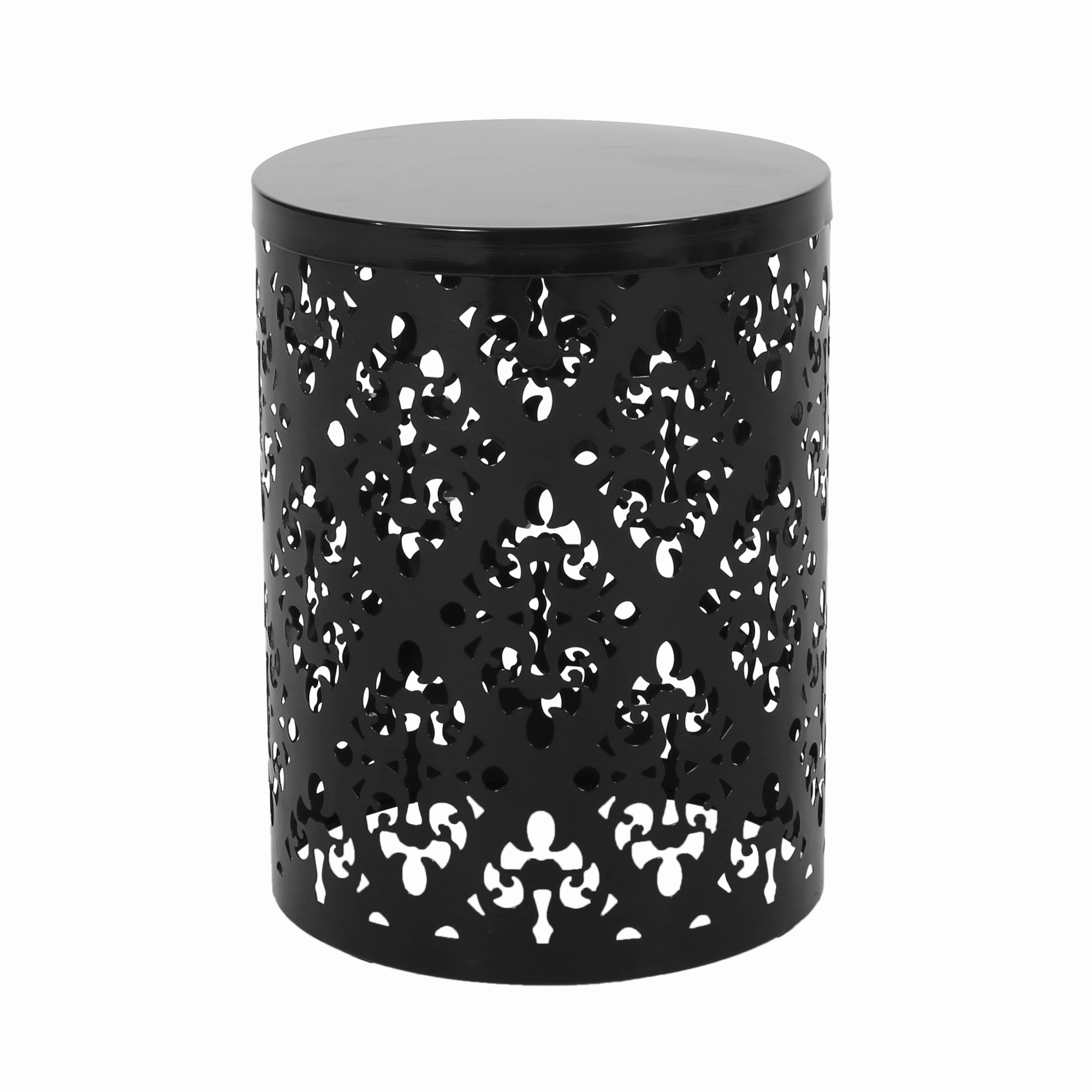 Verdugo Outdoor Metal Side Tables, Set of 2