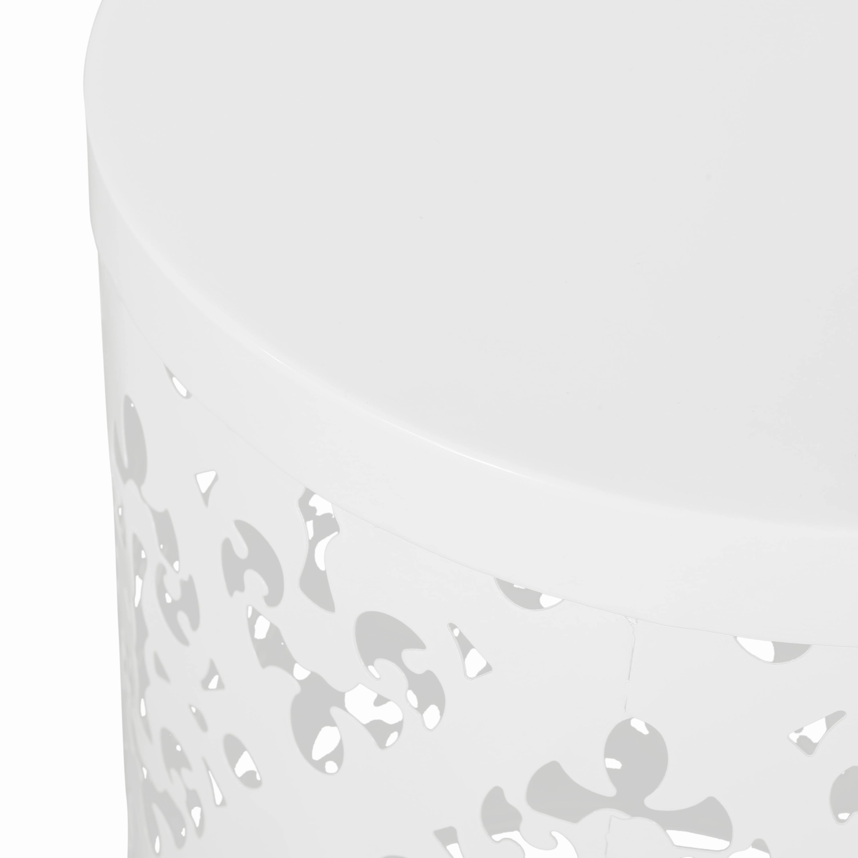 Verdugo Outdoor Metal Side Tables, Set of 2