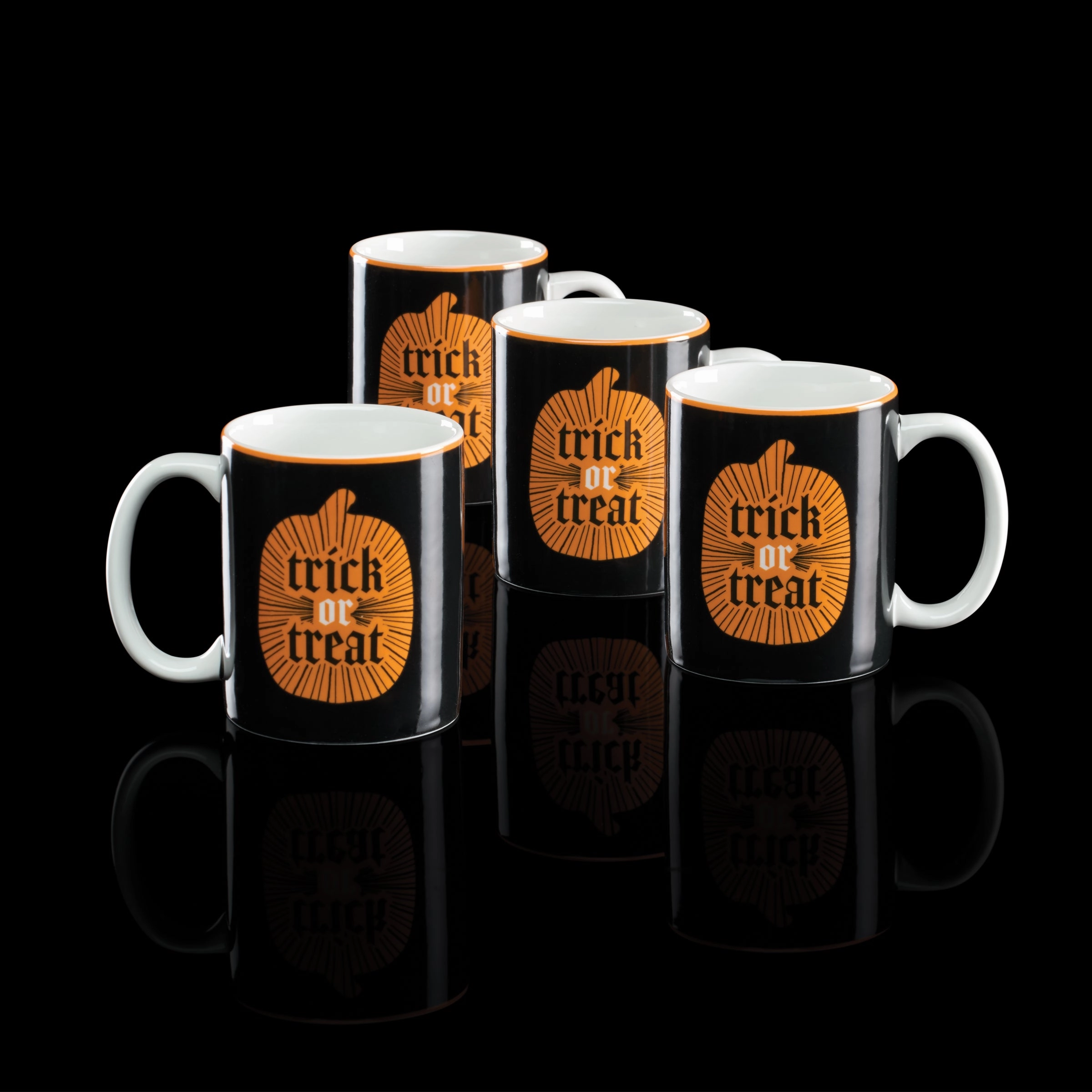 Vintro Halloween Mugs - Set of 4