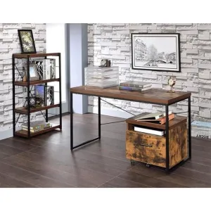 Weathered Oak Writing Desk gaming chair, computer chair