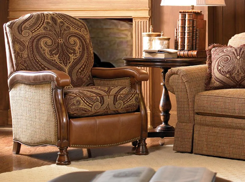 Westchester Luxury Recliner in Leather & Fabrics