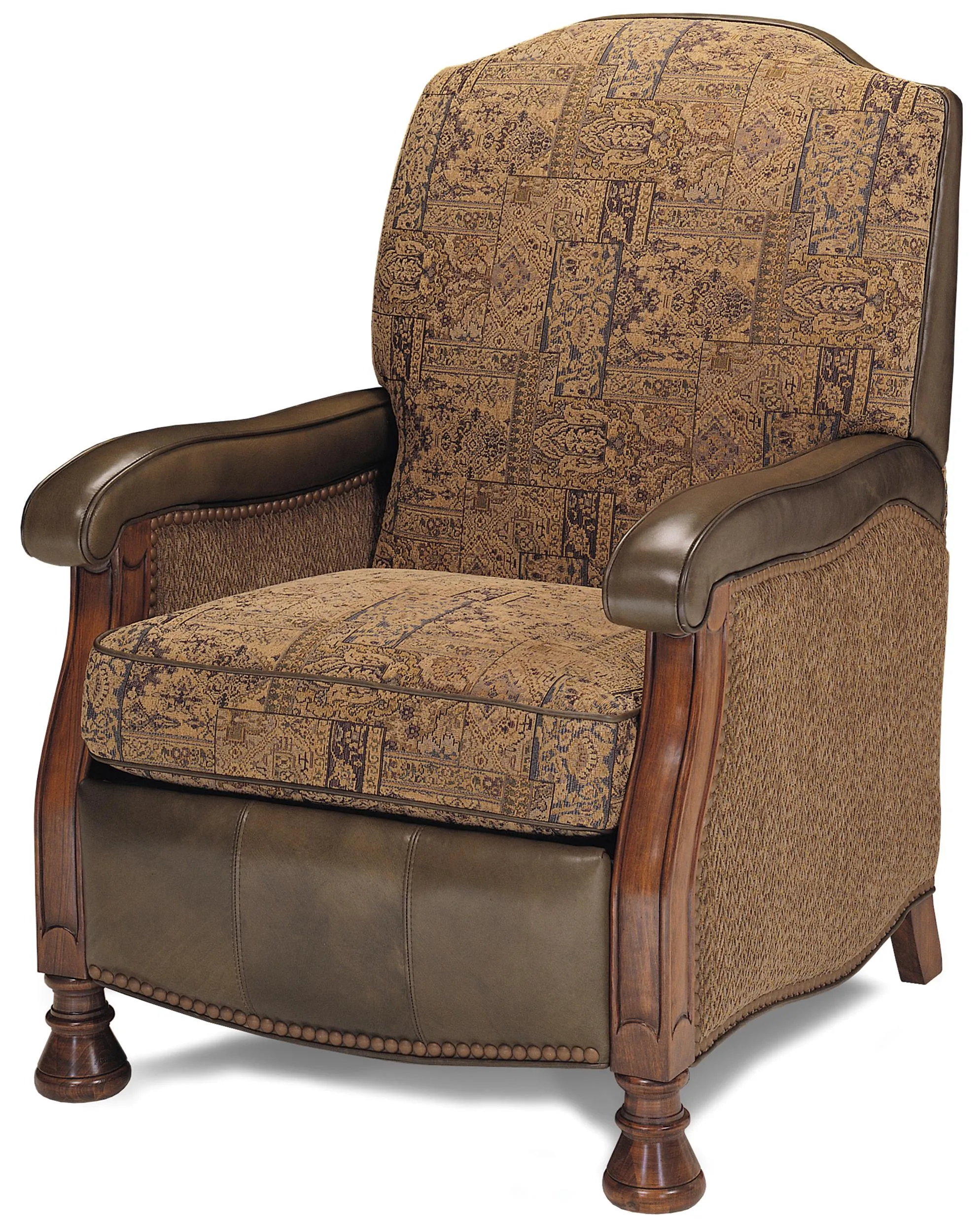 Westchester Luxury Recliner in Leather & Fabrics