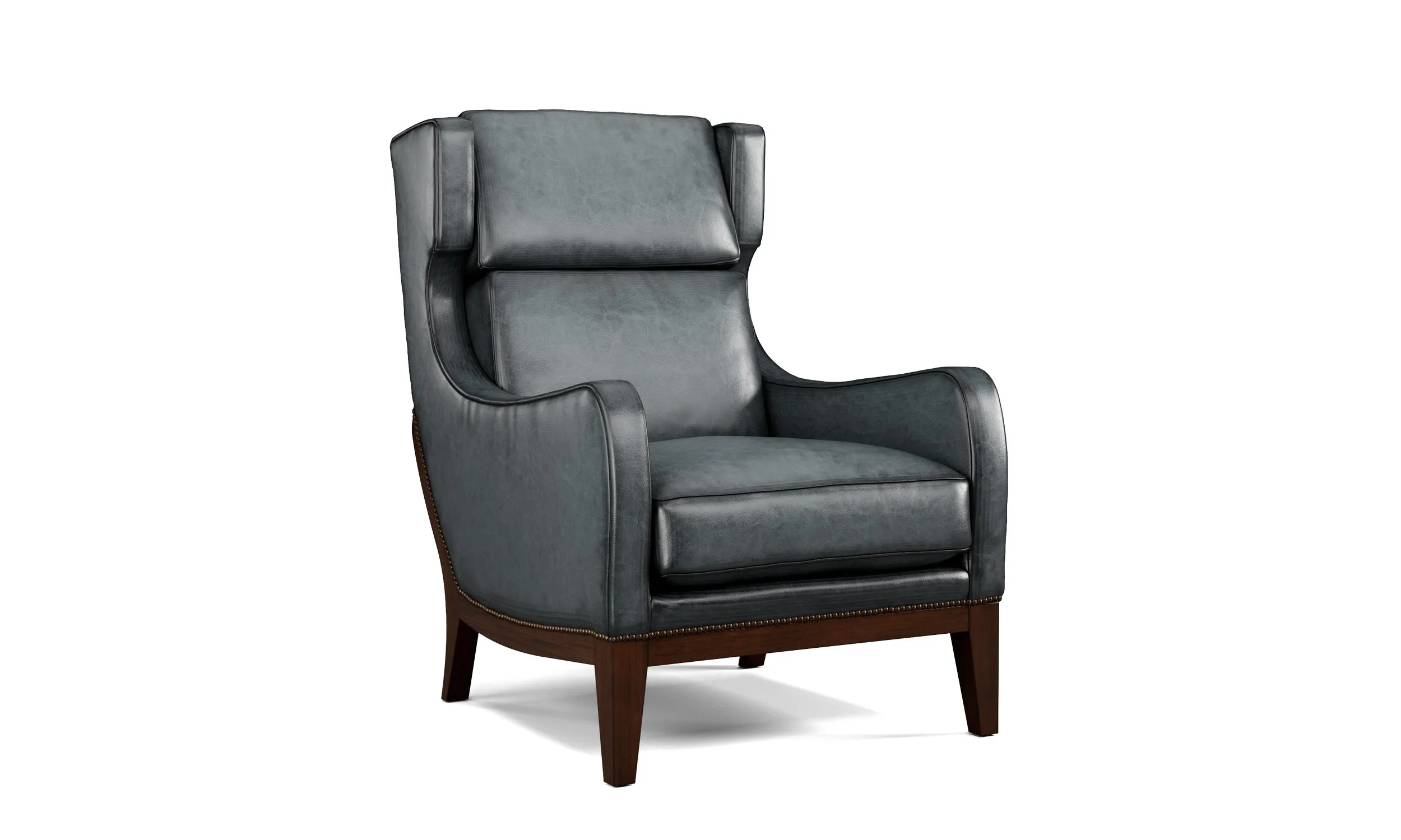 Western Furniture Wingback Leather Chair