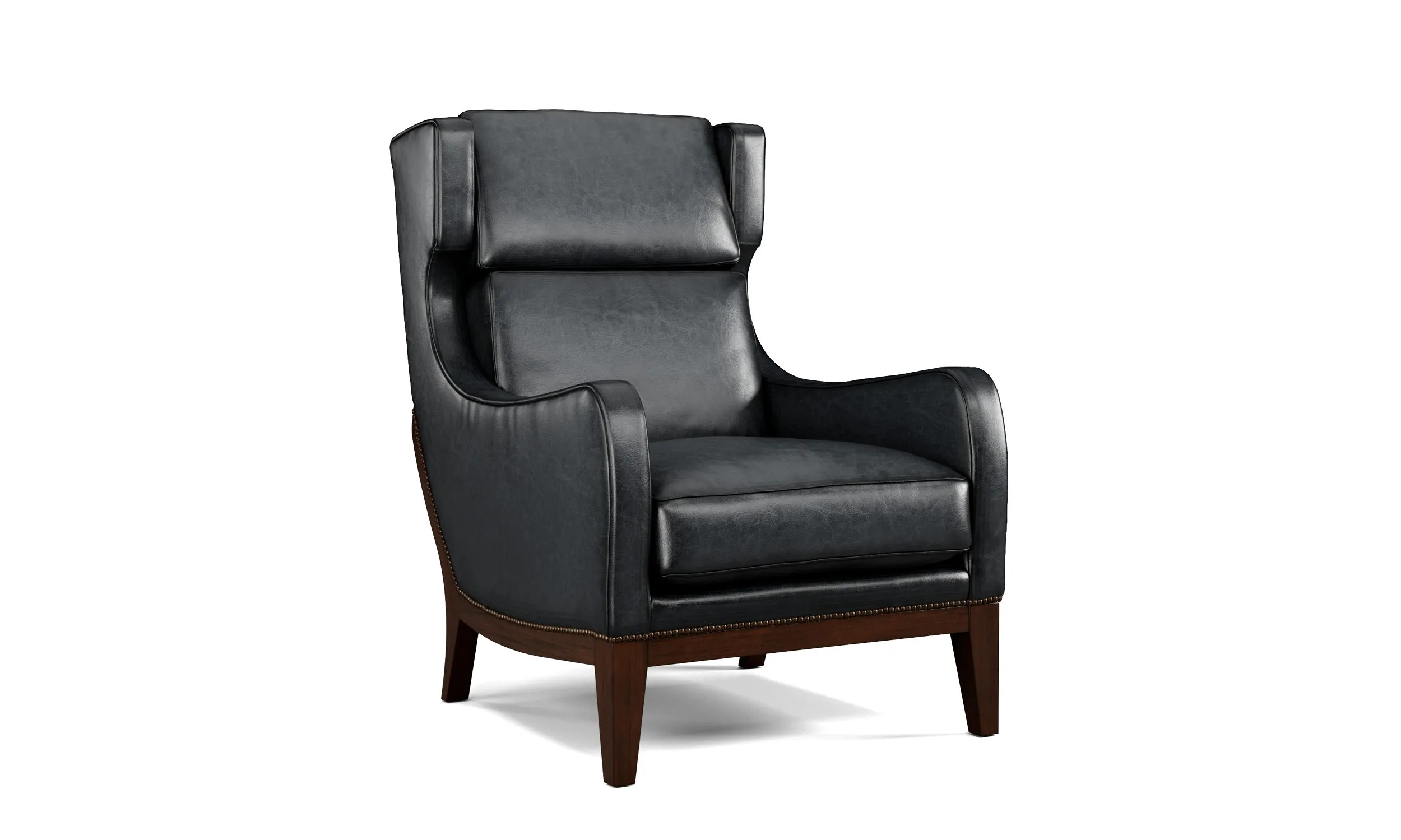 Western Furniture Wingback Leather Chair