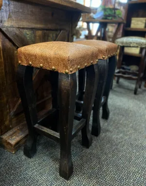 Western Style Embossed Leather Stools gaming chair, computer chair