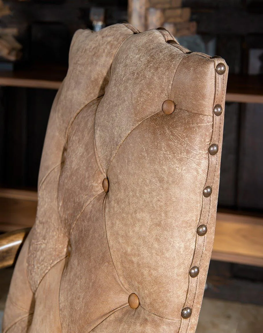 Western Trails Leather Office Chair