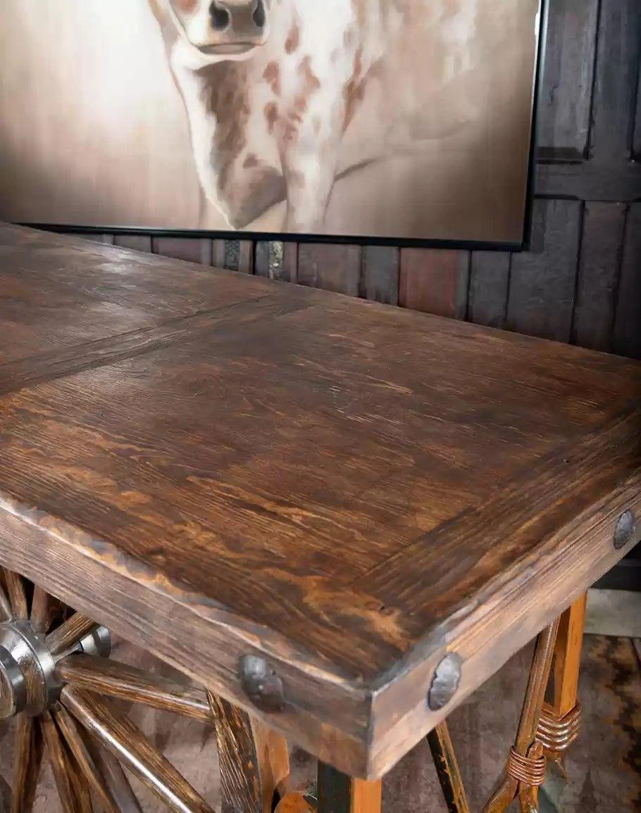 Western Pioneers Pub Table